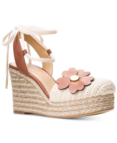 espadrilles michael kors kit|michael kors espadrille wedge sandals.